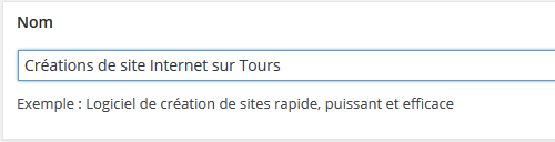 Titre lien